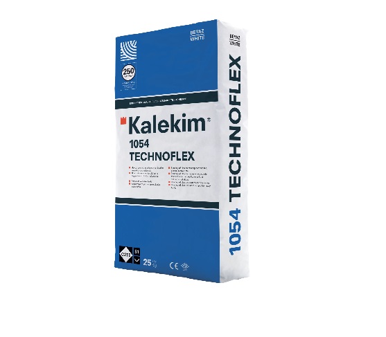 1054 KALEKİM TECHNOFLEX  GRİ Esnek Yapıştırma Harcı (C2TE S1) 25kg